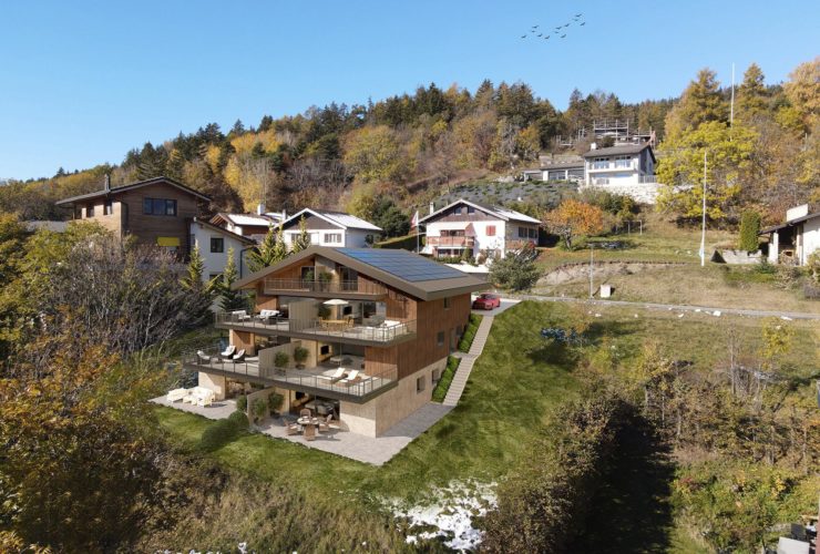 Appartement 3,5 pièces en rez-de-jardin sud-ouest