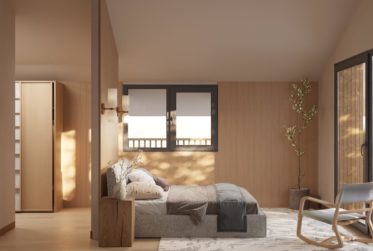 Chalet mitoyen de 4,5 pièces avec garage
