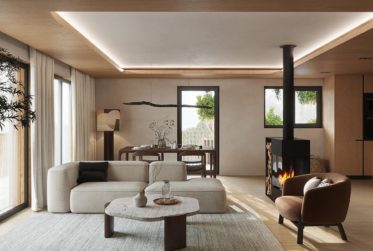 Chalet mitoyen de 4,5 pièces avec garage