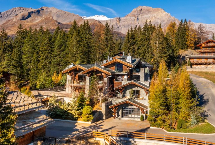 Propriété Alpine d'Exception à Vendre à Crans-Montana