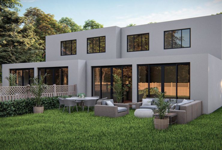 Villa jumelée neuve de 5.5 pièces avec jardin – Chalais