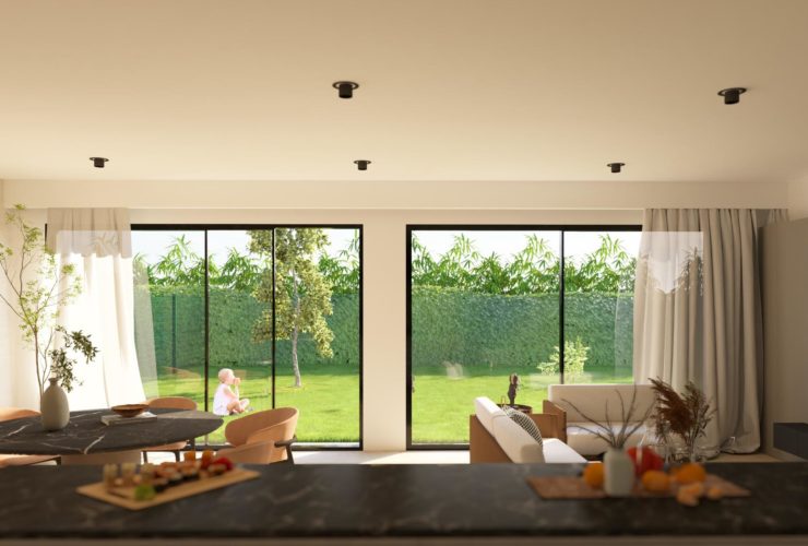 Villa jumelée neuve de 5.5 pièces avec jardin – Chalais