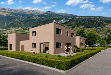 Villa 5.5 pces contemporaine neuve à Chalais