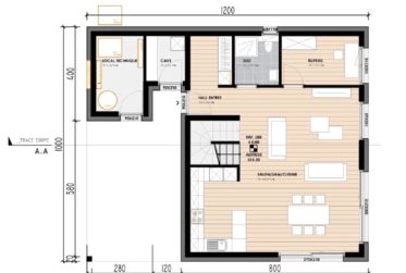 Villa 5.5 pces contemporaine neuve à Chalais