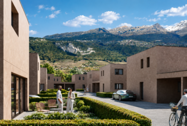 Villa 5.5 pces contemporaine neuve à Chalais
