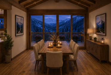 Chalet EDELWEISS à Crans-Montana : 5,5 pces neuf sur 3 niveaux