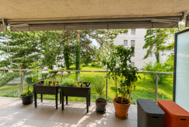 Magnifique appartement moderne 3,5 pièces avec grande terrasse à Sierre